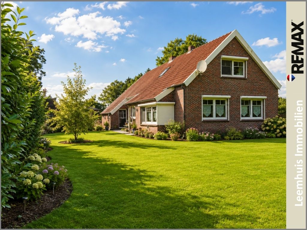Ein Paradies für Pferdeliebhaber 
Einfamilienhaus mit ca. 12.645 m² Grundstück in Idafehn!