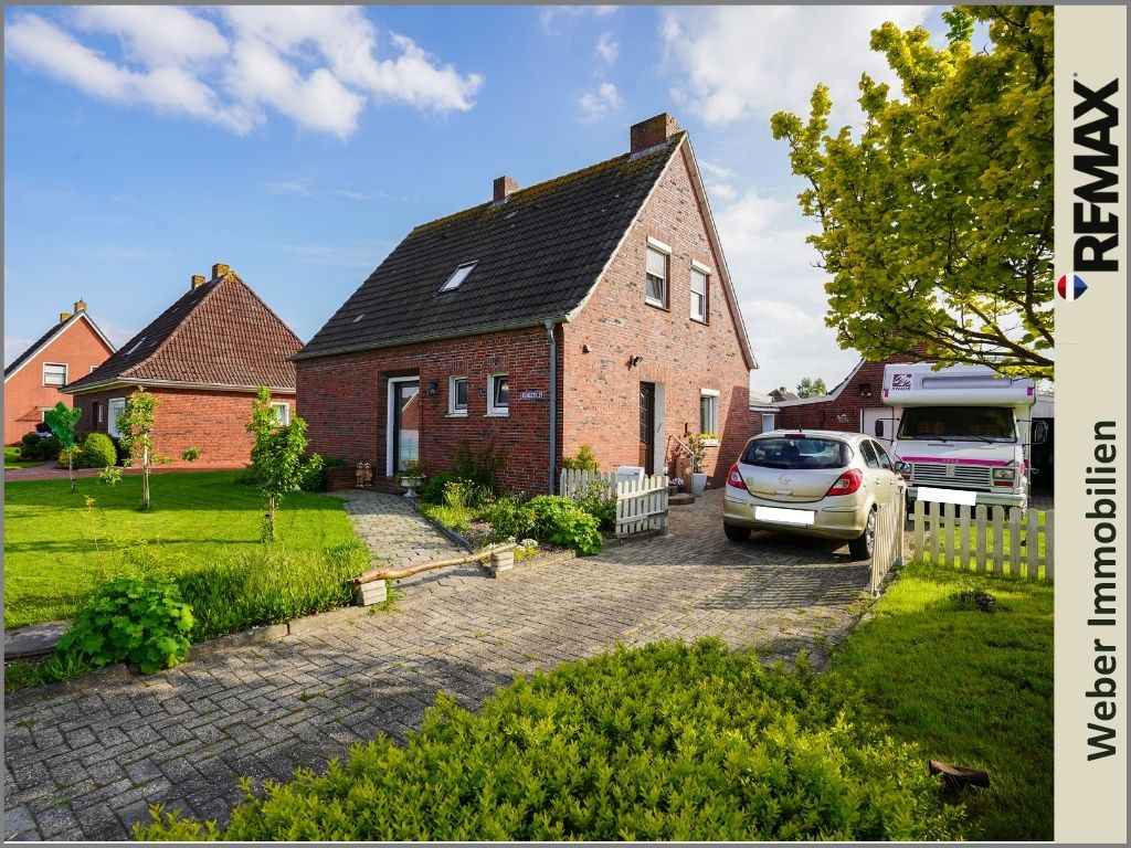 Sehr gepflegtes, modernisiertes Einfamilienhaus in ruhiger Lage von Jemgum mit großem Grundstück!