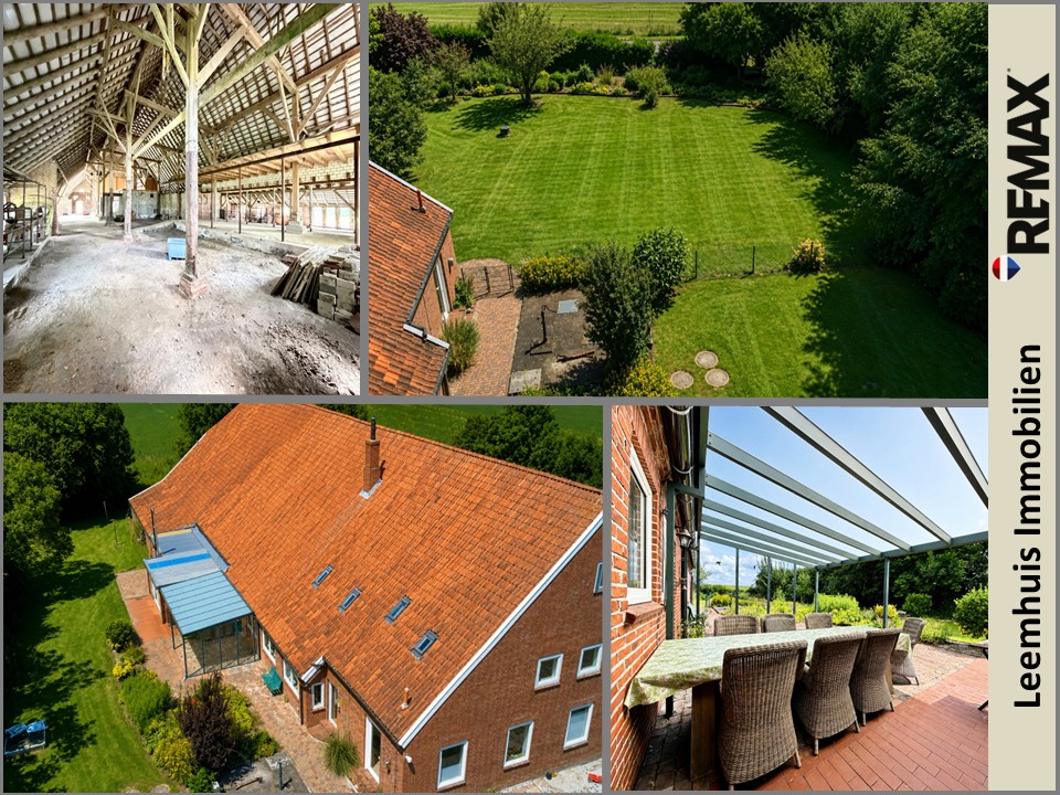 * Deichnah wohnen * Fenster laufend erneuert * Einblasdämmung * 780m² Scheune * 4741m² Grundstück *