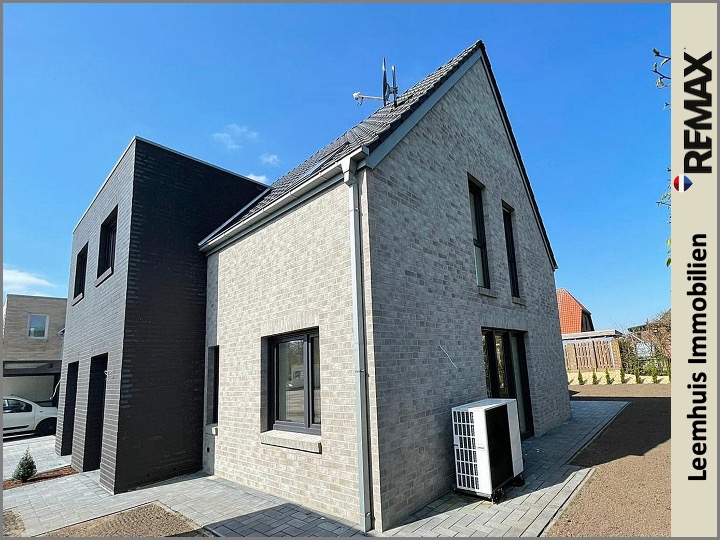 * ca. 20 km vor Barßel *Moderne Doppelhaushälfte* *Neubau* KfW 40 * Luftwärmepumpe*